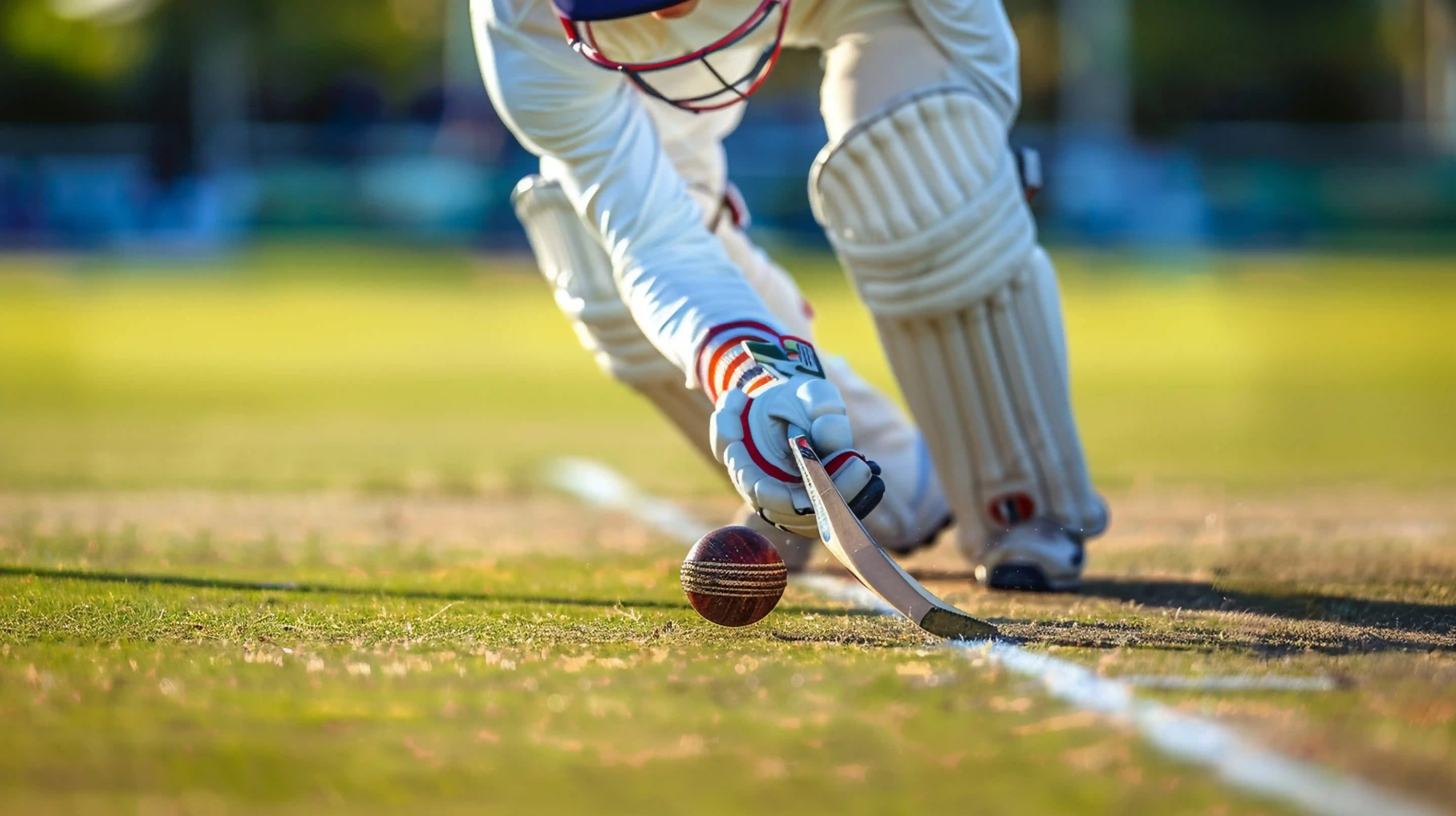 Cricket player running